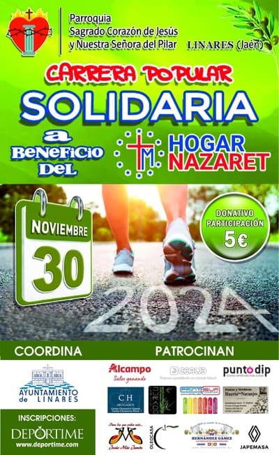 I Carrera Popular Solidaria Corriendo para Hogar Nazaret