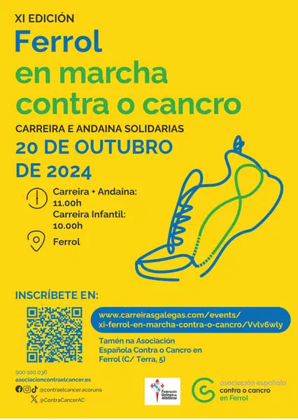 XI Ferrol en Marcha Contra o Cancro